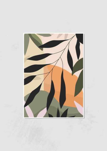 Abstract Nature Poster