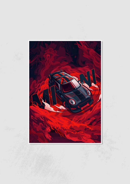 Mini-Cooper-Car-Poster