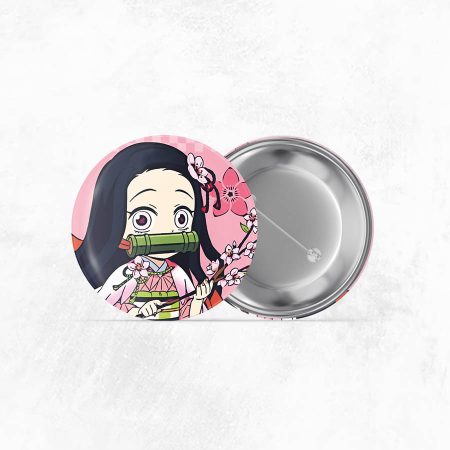 Nezuko Demon Slayer Badge