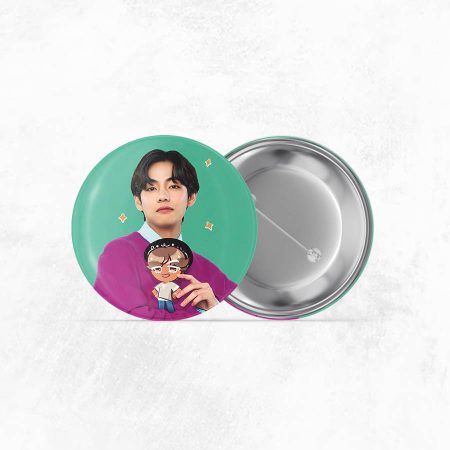 V BTS Badge