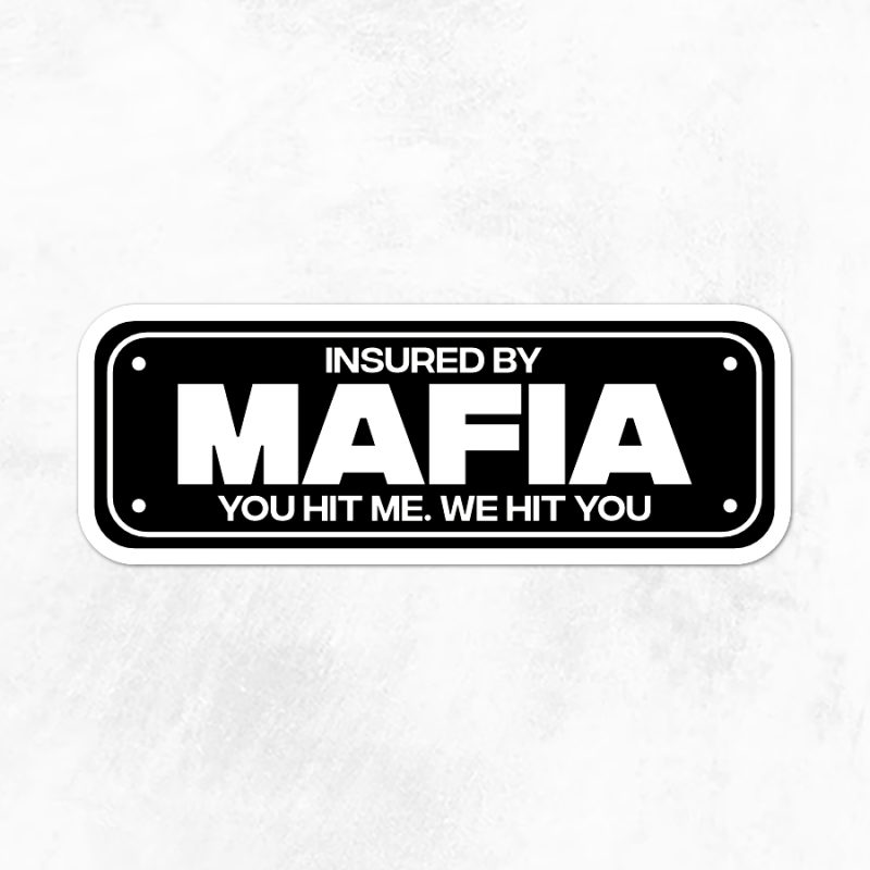 Bike Mafia Sticker